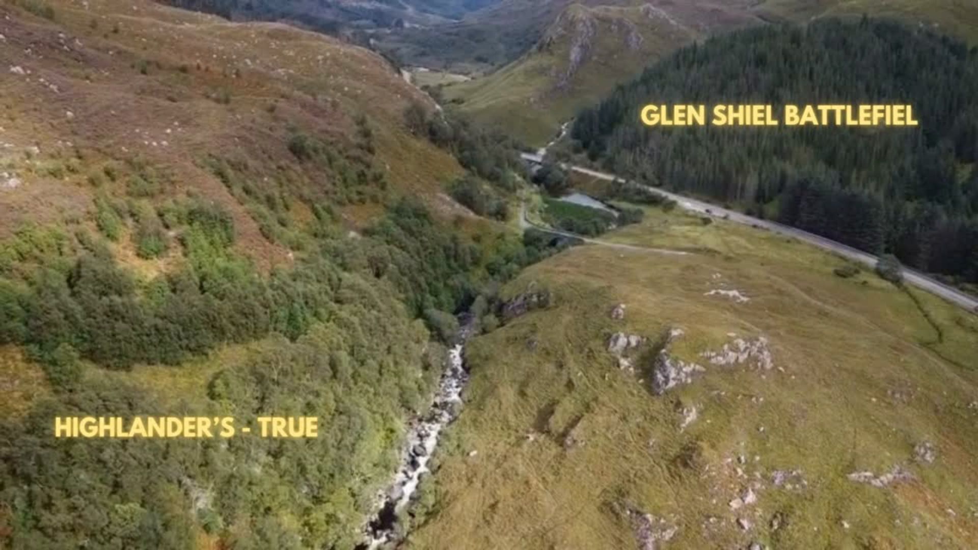 Glen shiel battlefield